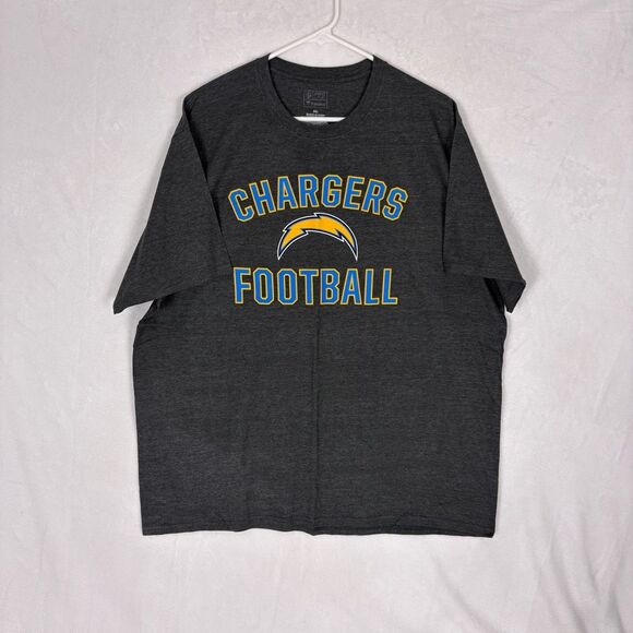 NFL Other - NFL Fanatics Los Angeles Chargers Football Grey Men's T-Shirt Size 2XL